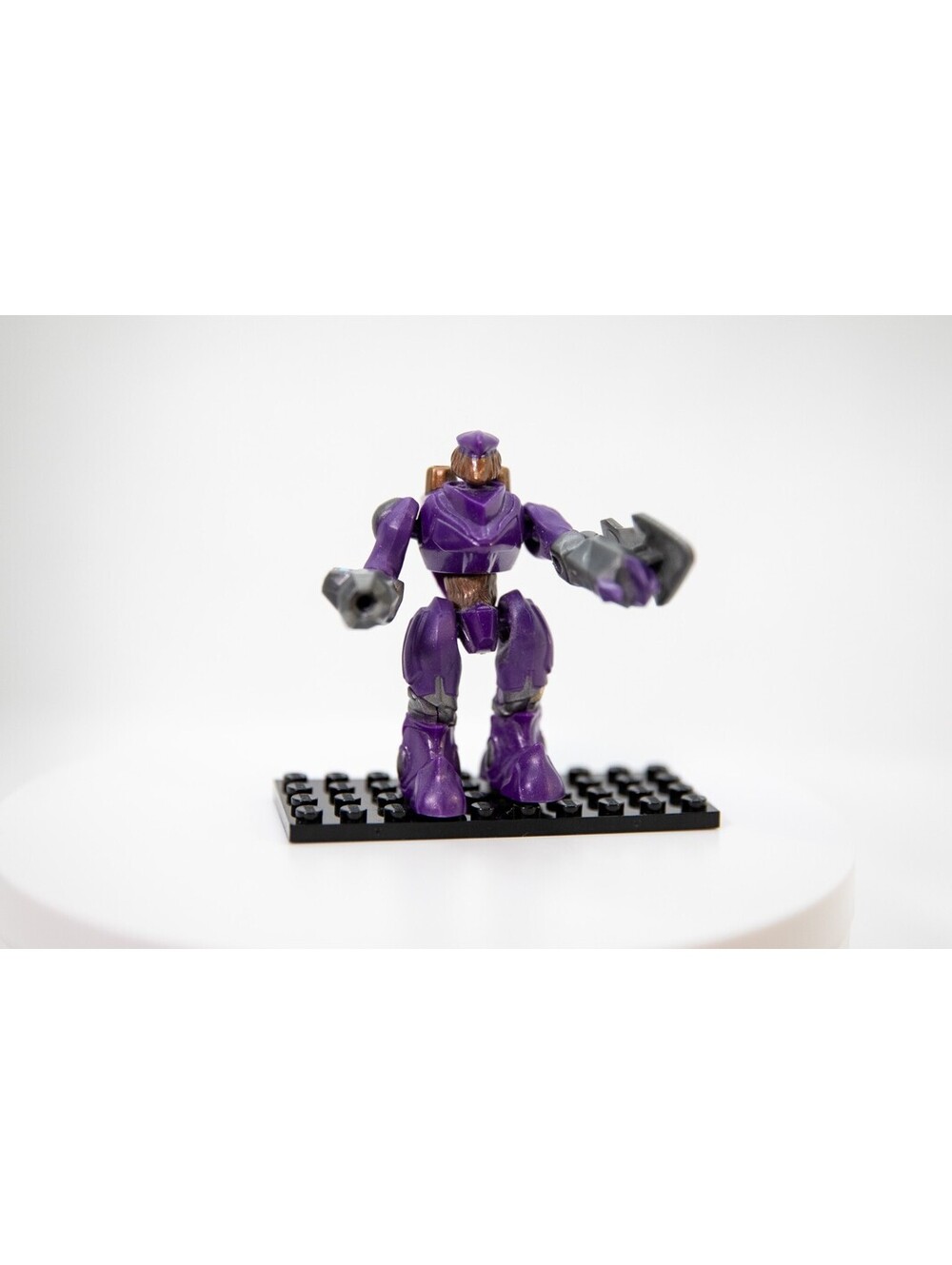 HALO MEGA BLOKS PURPLE COVENANT HUNTER MINI FIGURE UNSC WOLVERINE 96833